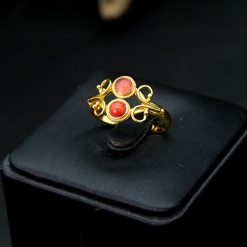 非遗技艺 花丝镶嵌戒指