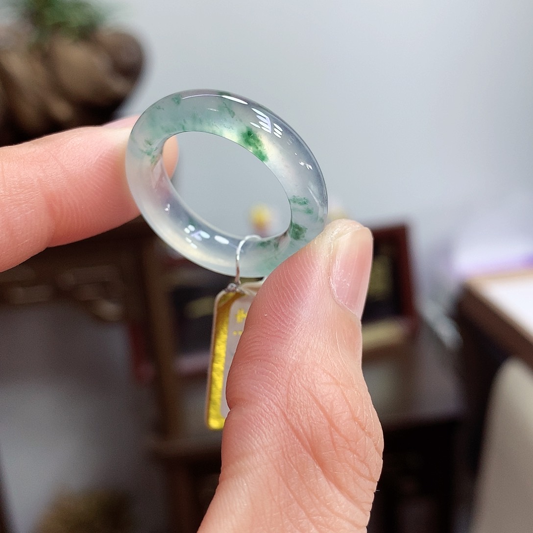 未镶嵌戒指翡翠18号