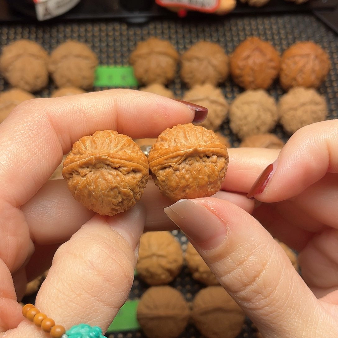 文玩核桃吊坠23➕水晶小苹果