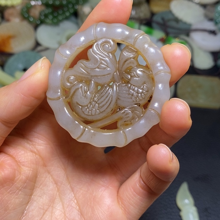 颈饰未镶嵌和田玉