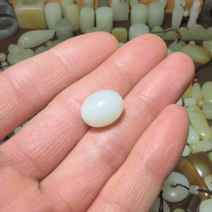 开***好和田玉未镶嵌吊坠(不含链)