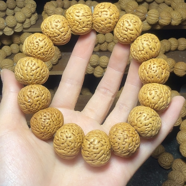 小***朱桃核吊坠老树苹果