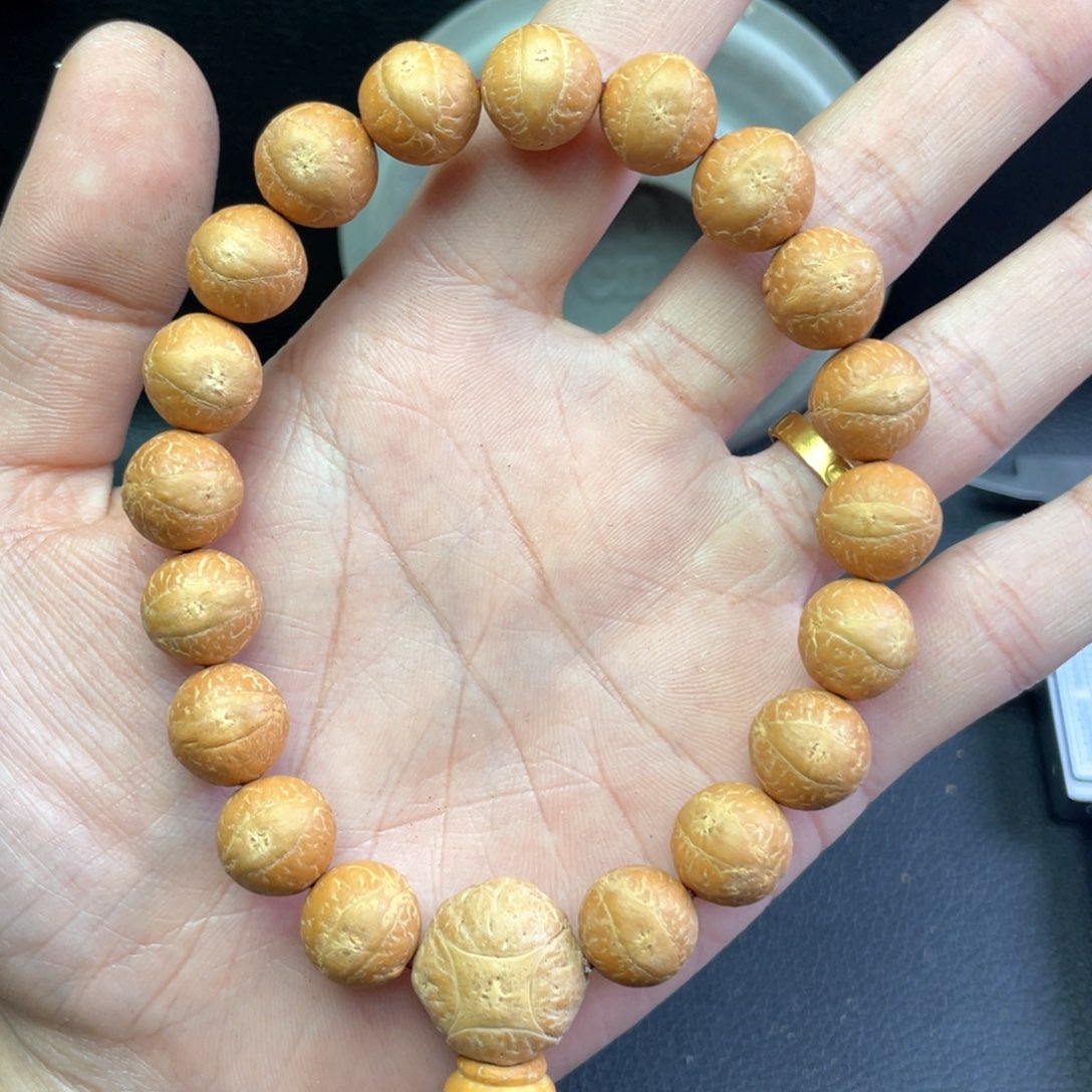 凤眼菩提手串13左右尺寸k31凤眼菩提D02大眼