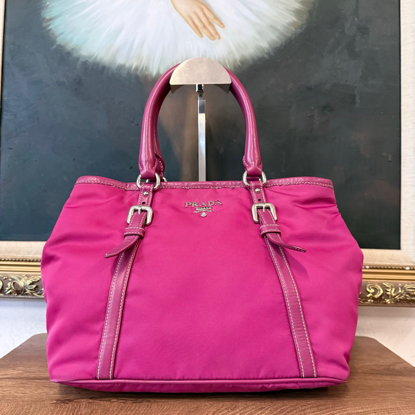 95新 Prada/普拉达 prada斜挎包/003409/尺寸27*21