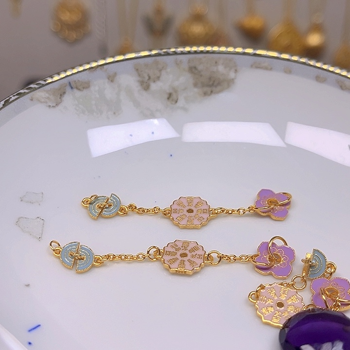 紫晶颈饰银S925镶嵌紫晶925镶嵌123