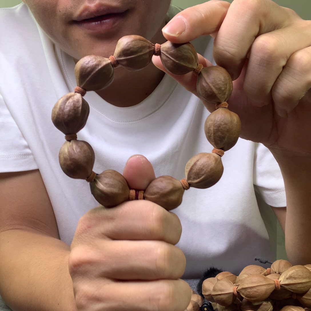 林***d手串/手链橄榄核梅林铁核20/24