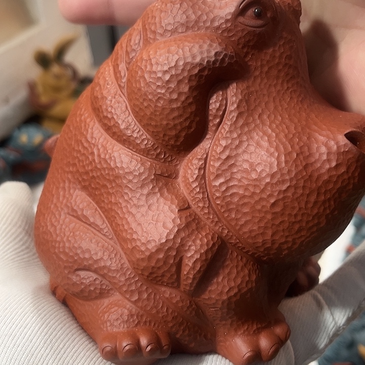 紫砂茶宠紫砂河马