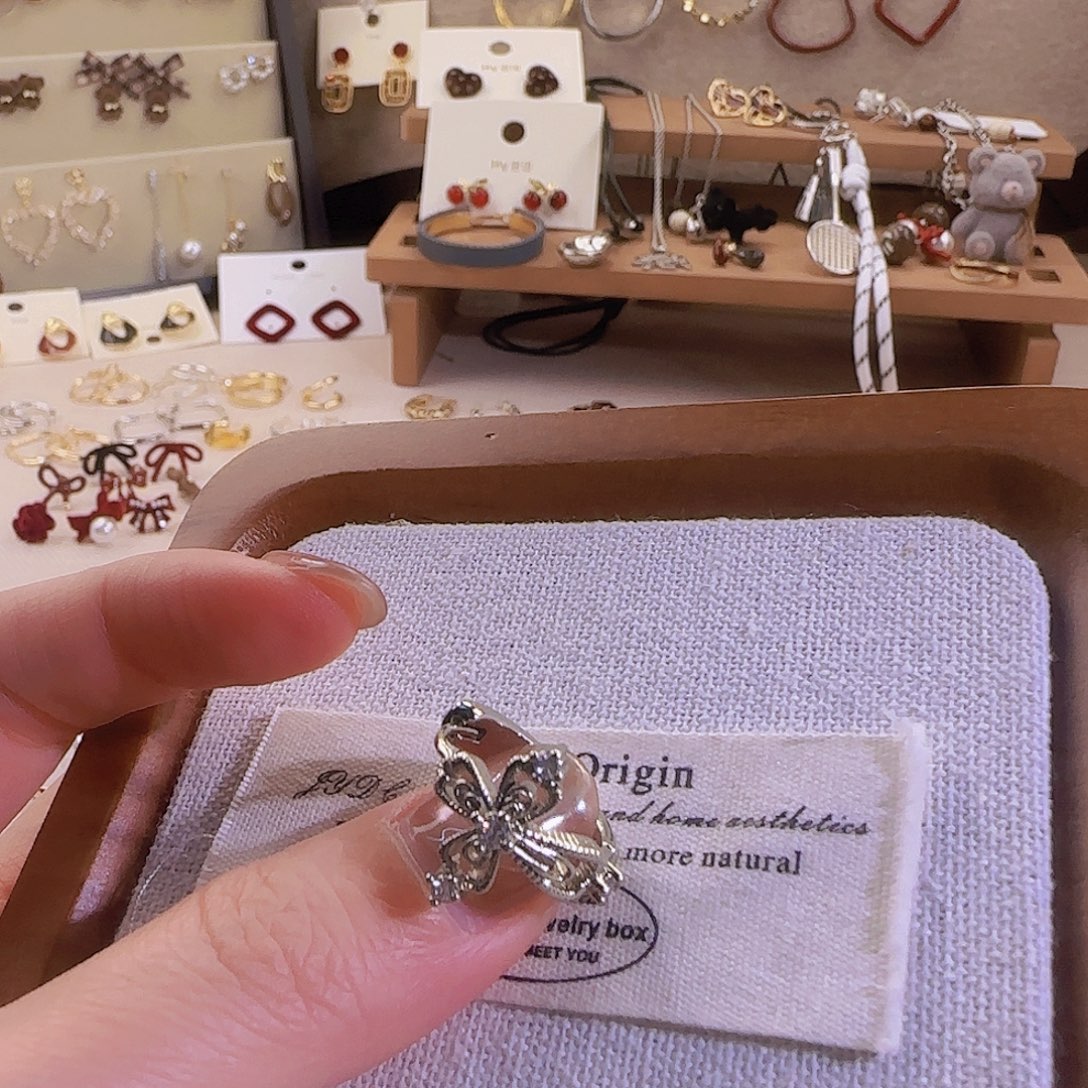 仿珍珠铜合金925银耳扣