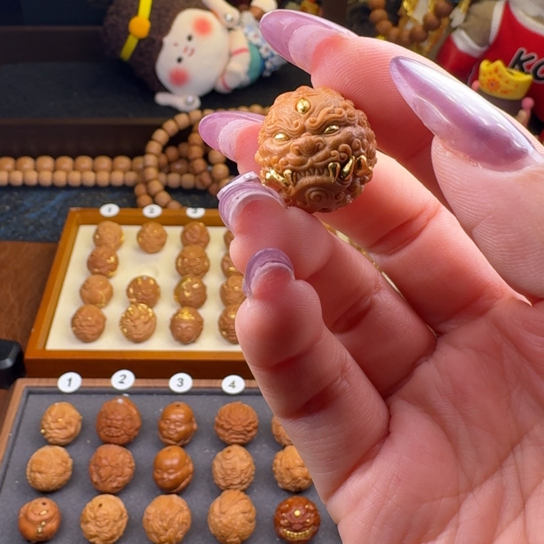晚***风手串/手链核桃唐狮单籽0000单籽000