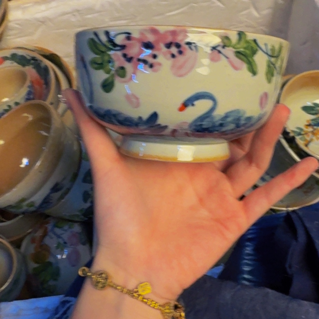 瓷片景德镇陶瓷手工手绘