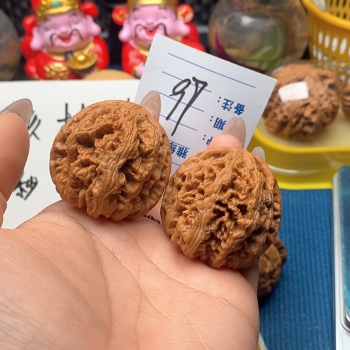 文玩核桃把件97号41平谷粗筋