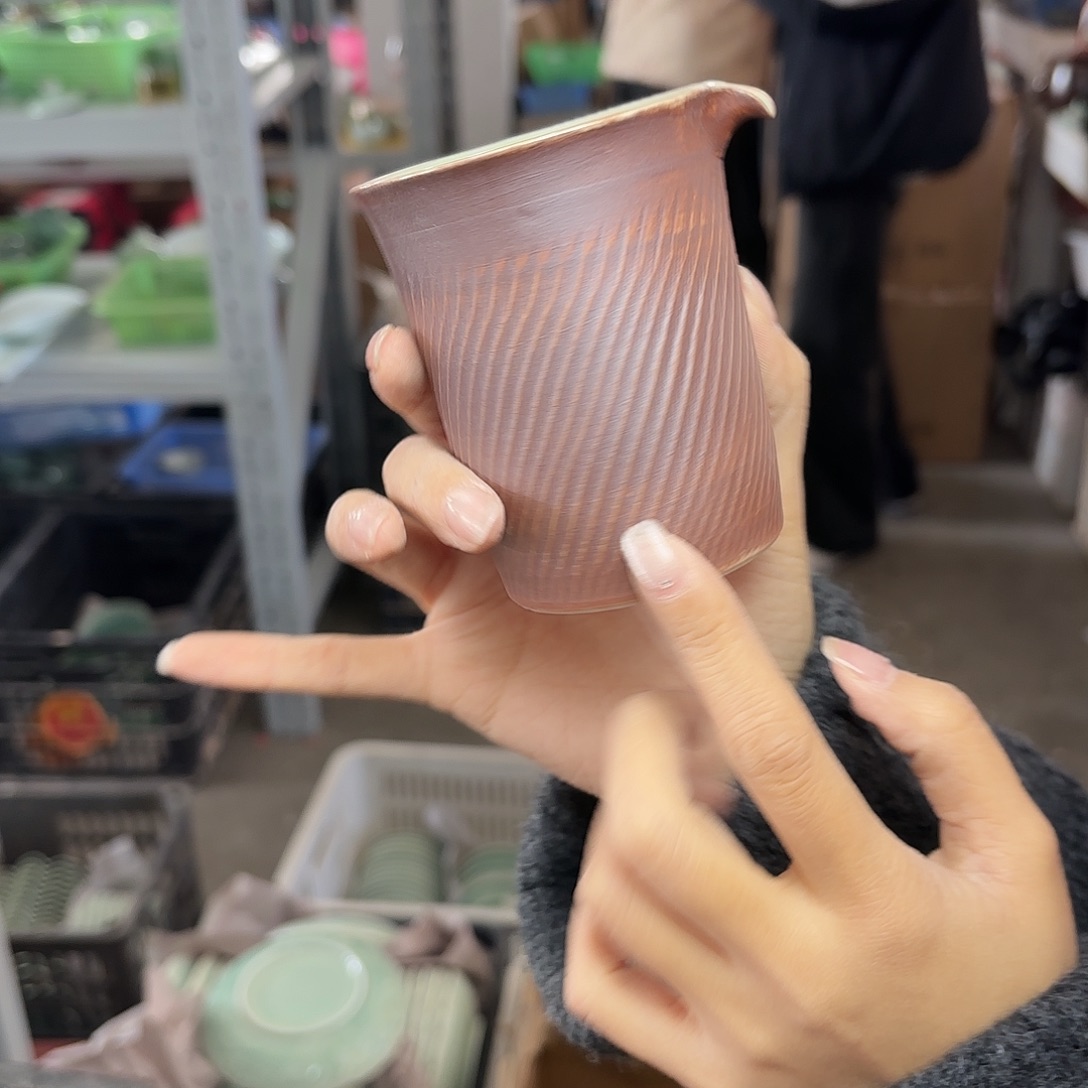 龙泉云间青瓷小米茶器