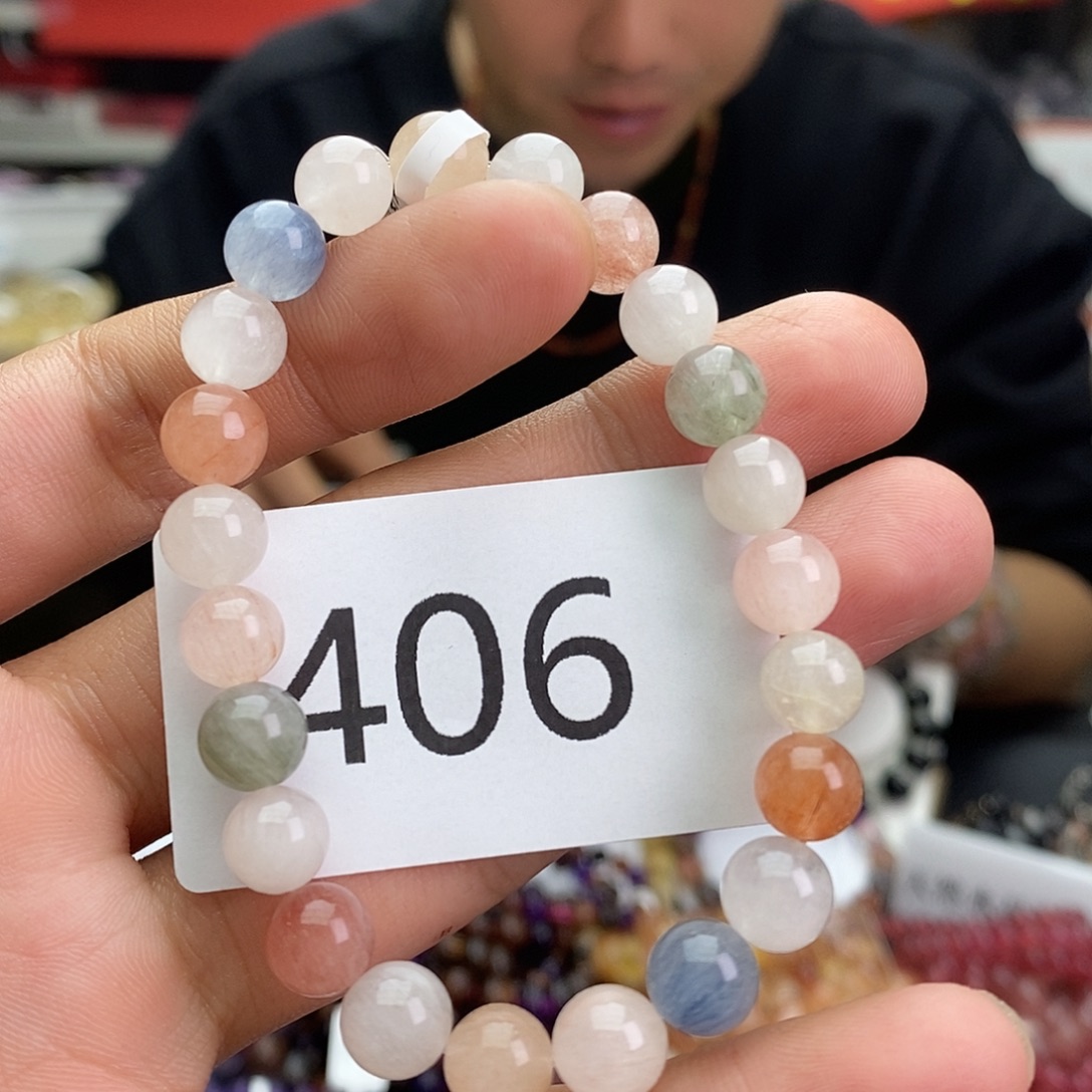 水晶未镶嵌手链手链