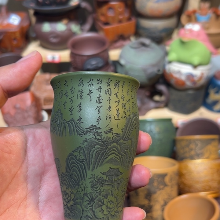 茶杯紫砂宜兴紫砂主人杯