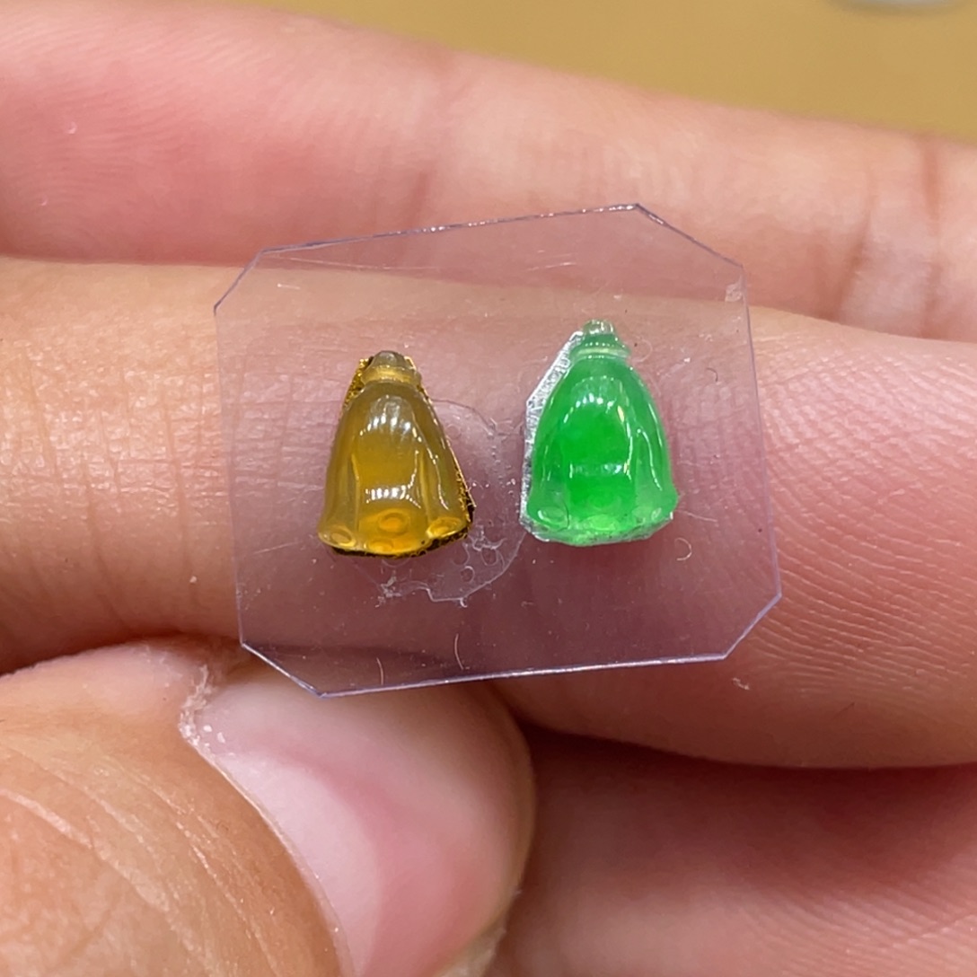 未镶嵌定制翡翠莲蓬