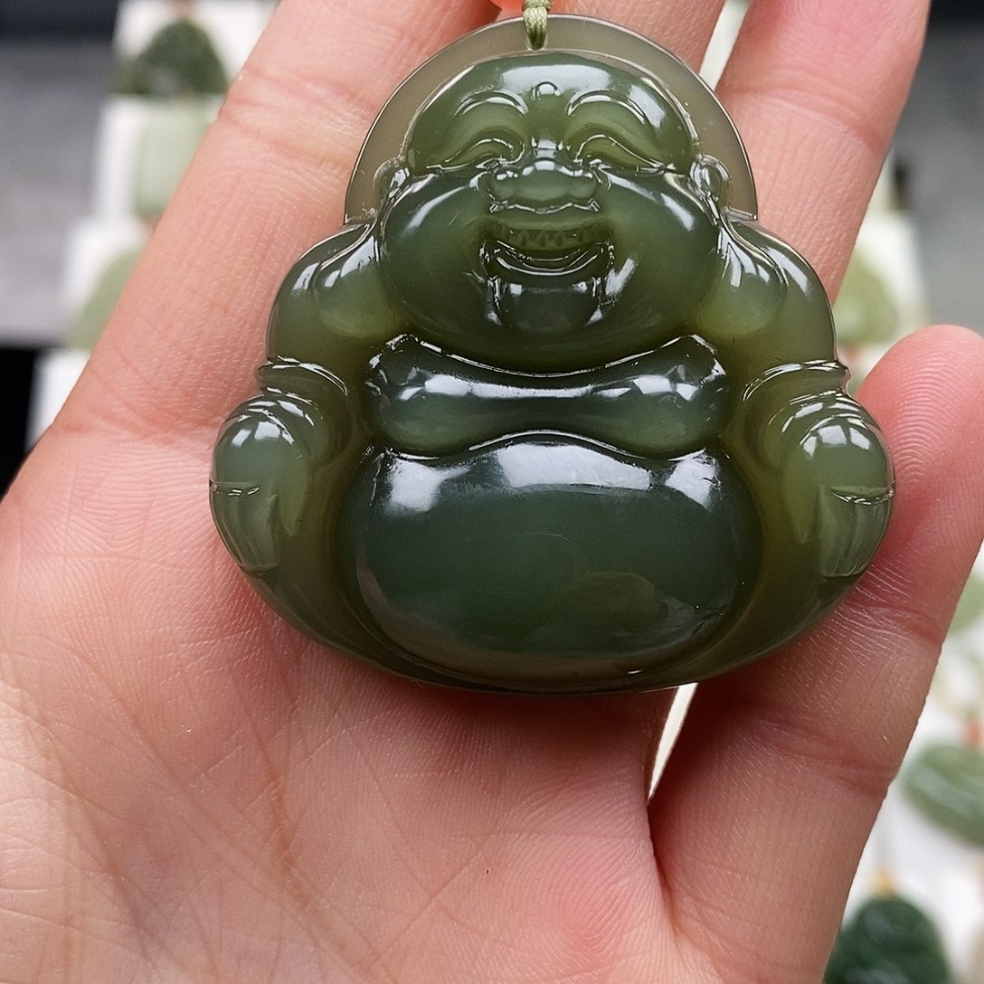 和田玉颈饰未镶嵌45