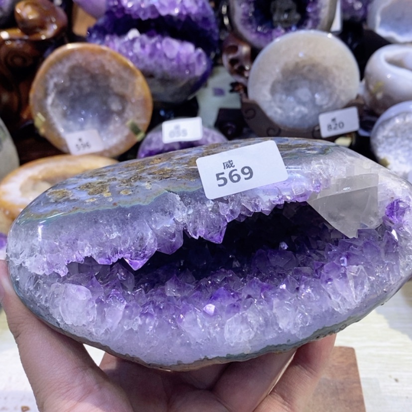 【闪购商品】天然水晶摆件方解石未镶嵌水晶