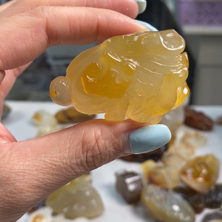 玛瑙/玉髓未镶嵌吊坠(不含链)