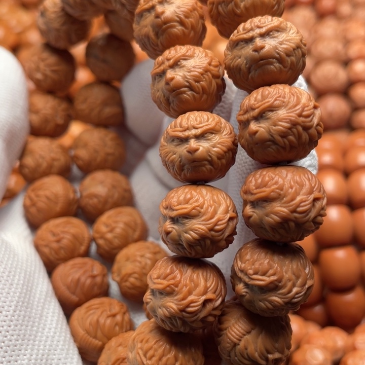 猴头核桃吊坠顺**然斗战胜佛