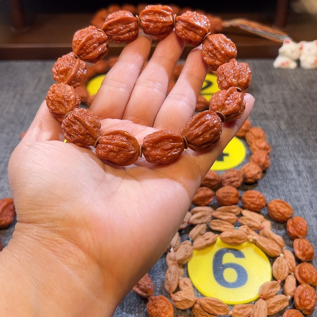 文玩核桃手串小金蟾