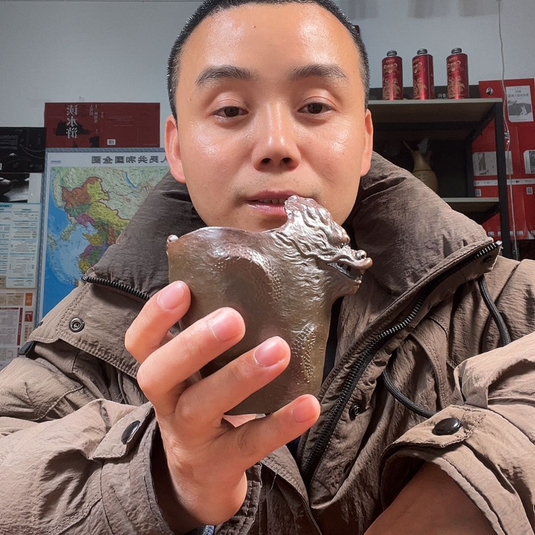 紫砂茶壶秋*雨紫砂100
