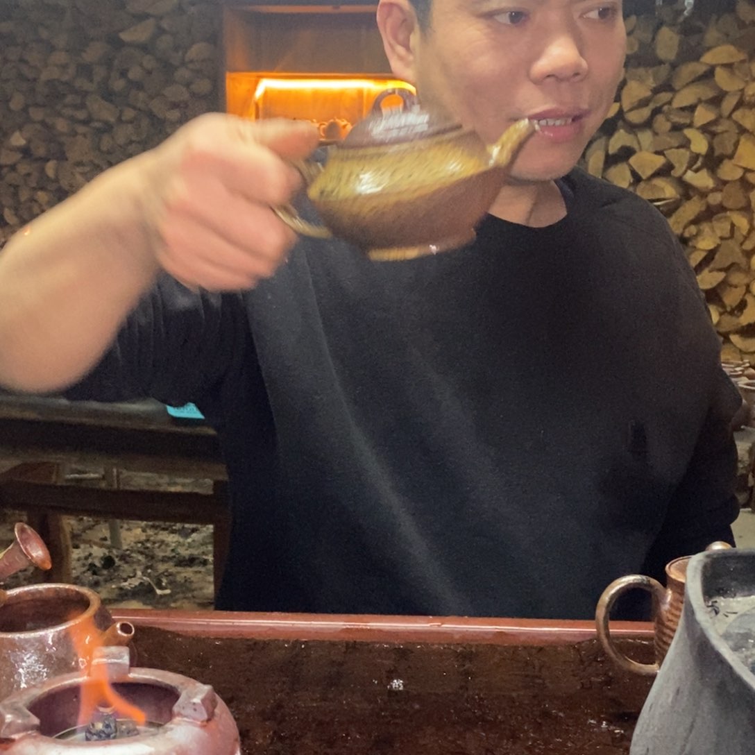 紫砂柴烧紫砂壶壶