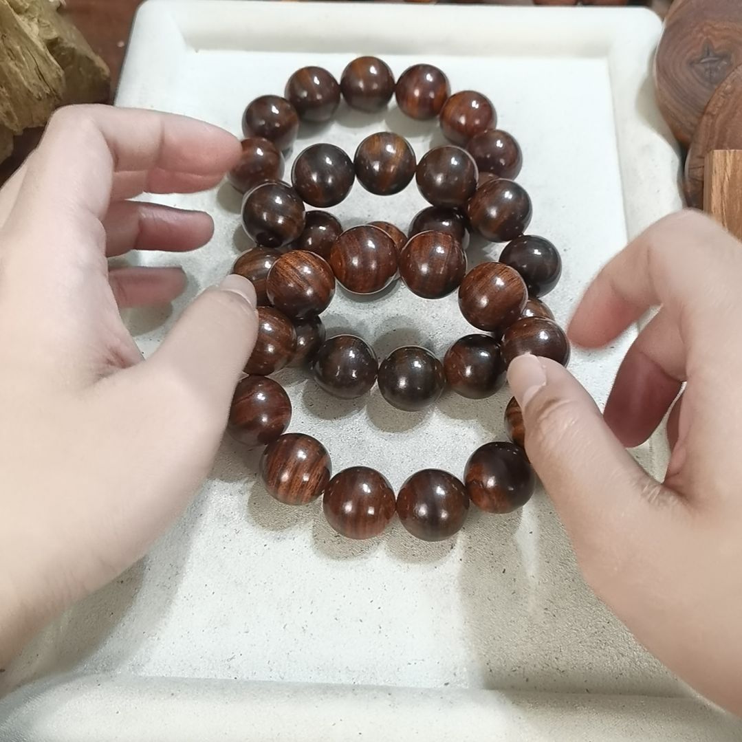 黄花梨/降香黄檀手串/手链20mm圆珠