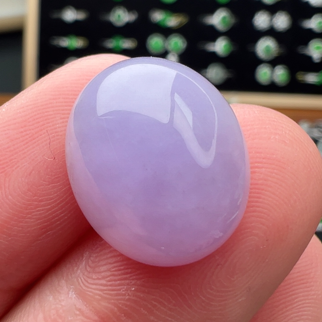 翡翠未镶嵌颈饰蛋面16.8