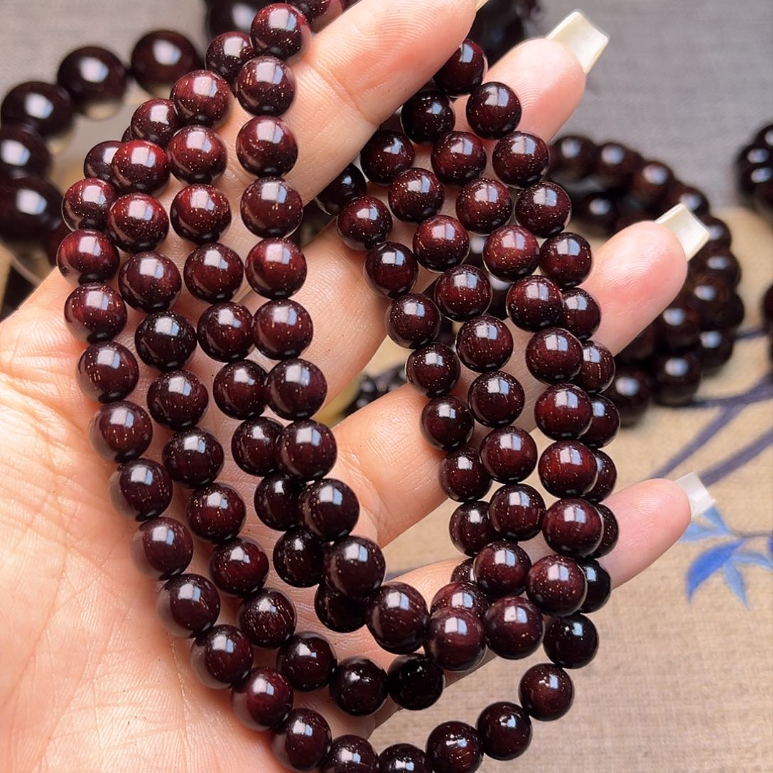 檀香紫檀（小叶紫檀）0.8 108颗多星