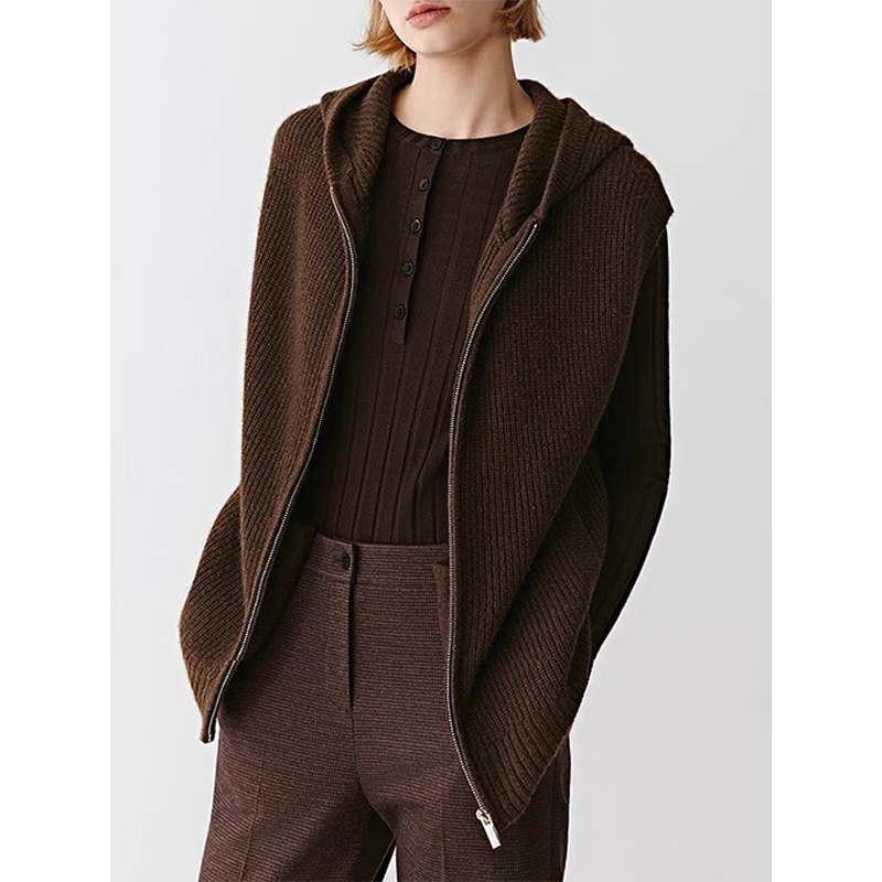 原单非市面货！“小禾不染色系列”牦牛绒针织开衫 8158