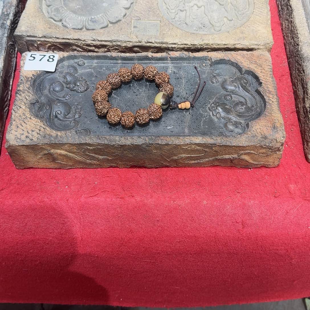 老砖后刻干泡茶台