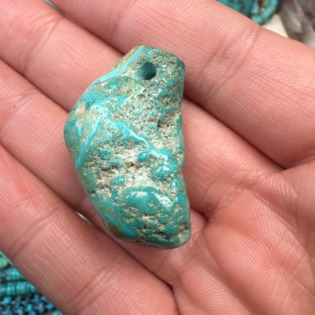 绿松石珠宝奇石未镶嵌