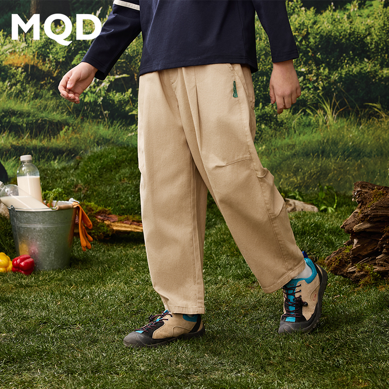 MQD儿童秋中大童新品工装户外露营登山休闲裤9651W1525