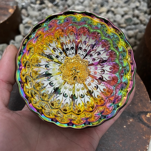 （闪购商品）七彩梦幻 凤凰杯 主人杯陶瓷传统手工制作.匠心传承