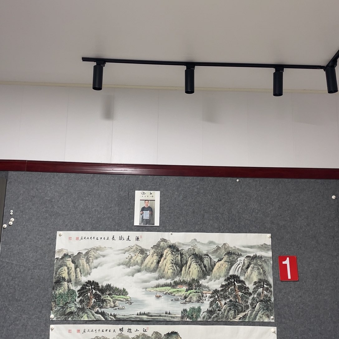 国画永*小六尺画芯 捡漏