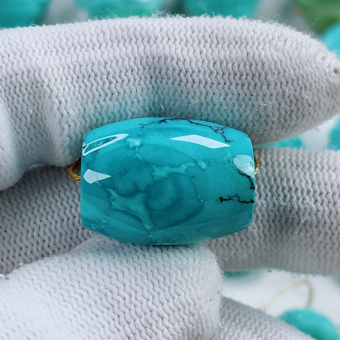 绿松石未镶嵌车挂