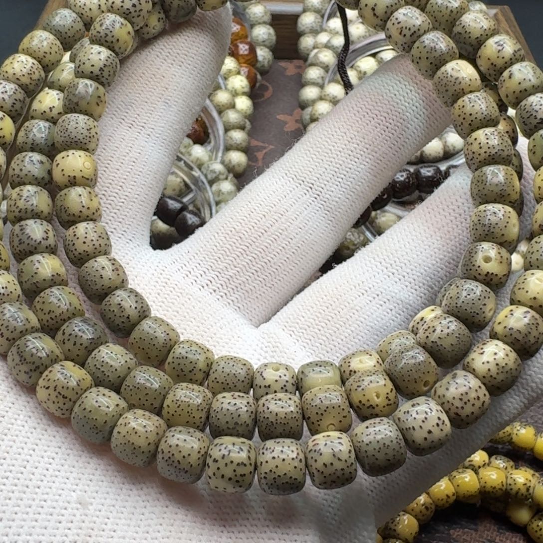 星月菩提吊坠8.7正月留白108满星