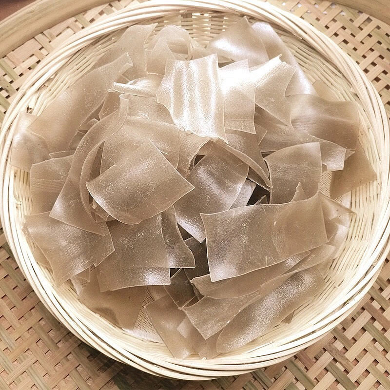 【粉皮/荷折皮】农家古法蒸粉制作 纯红薯粉皮 100%纯红薯不加明矾