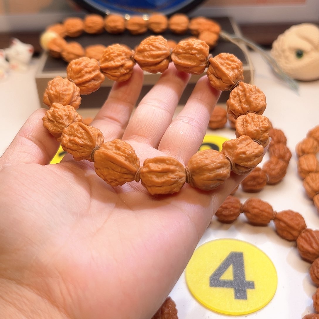 文玩核桃手串月*湾小金蟾