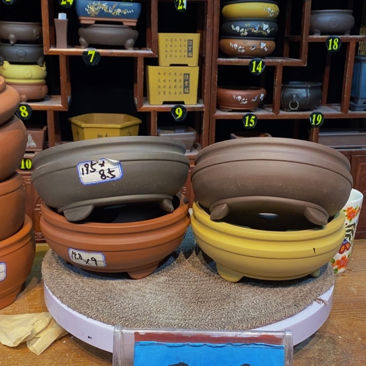 紫砂花盆紫砂艺术