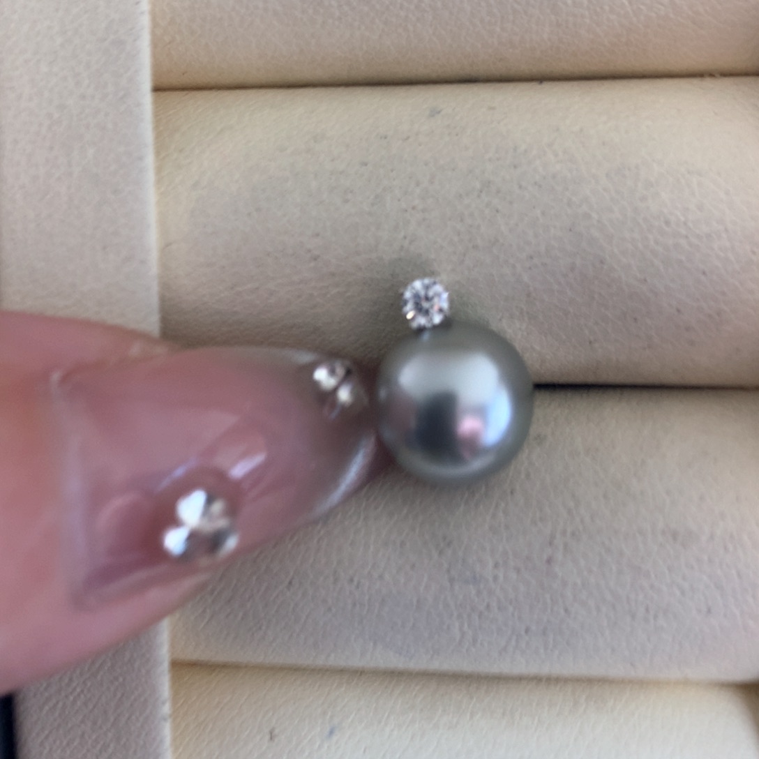 海水珍珠颈饰18K金镶嵌