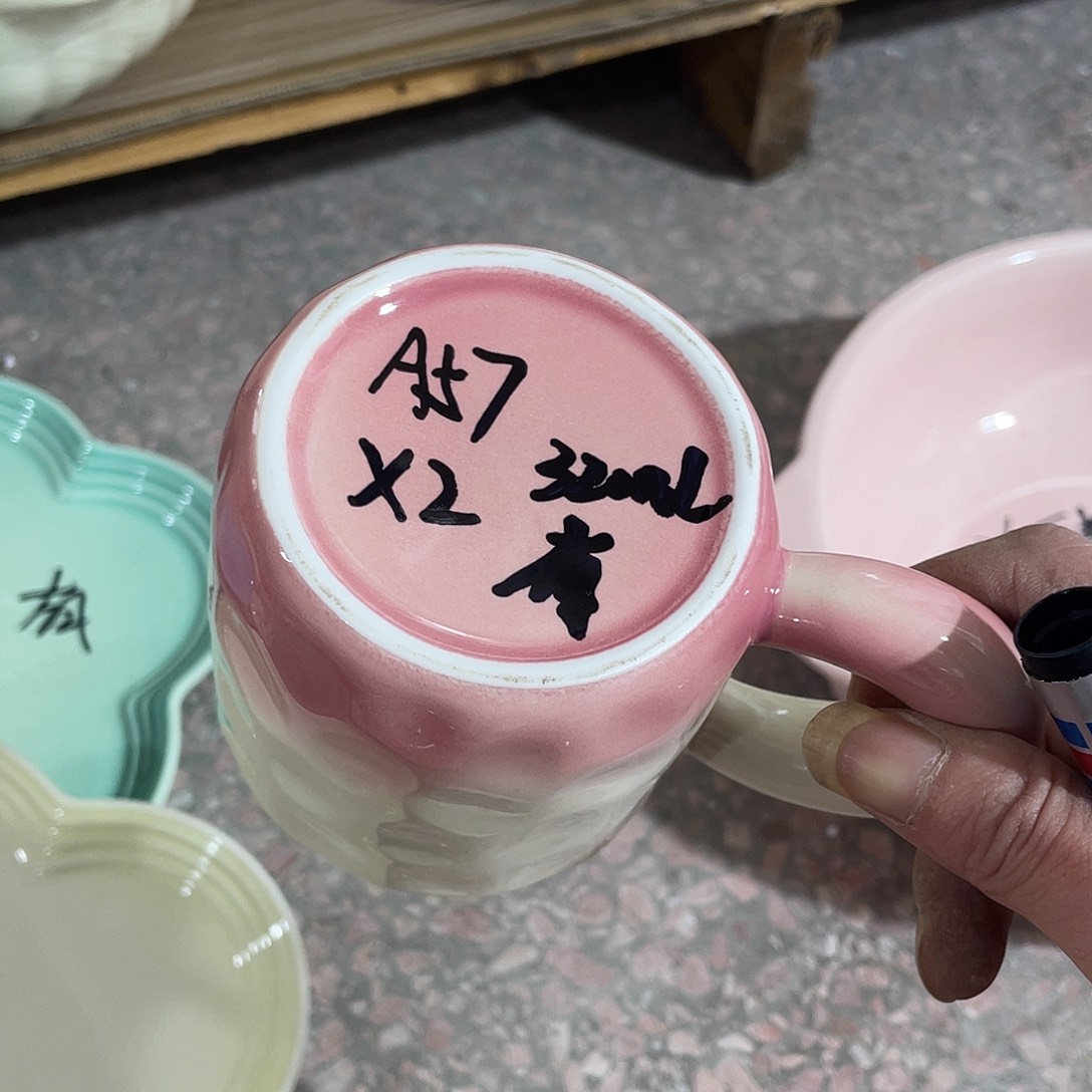 瓷片微瑕陶瓷餐具套装57
