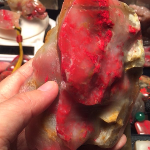 大***子中国巴林鸡血石原石