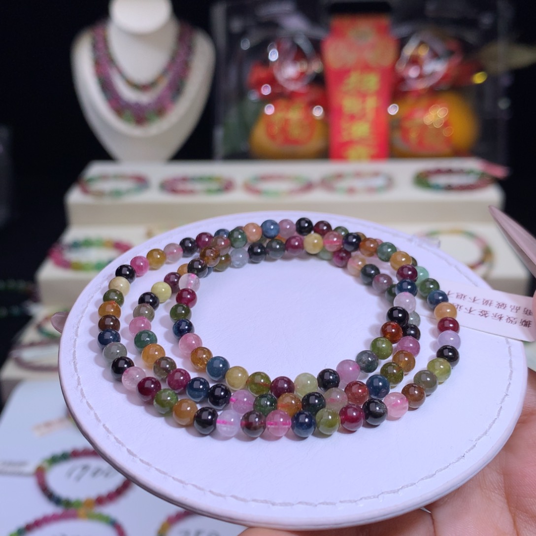 碧玺手链未镶嵌碧玺