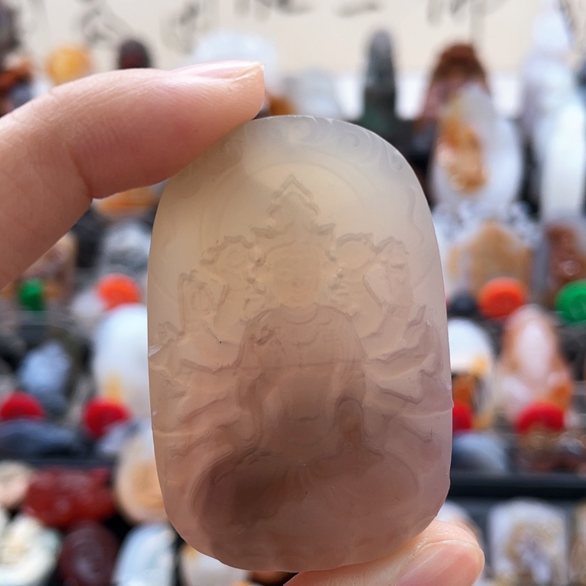 【闪购商品】玛瑙/玉髓珠宝半成品未镶嵌悦*