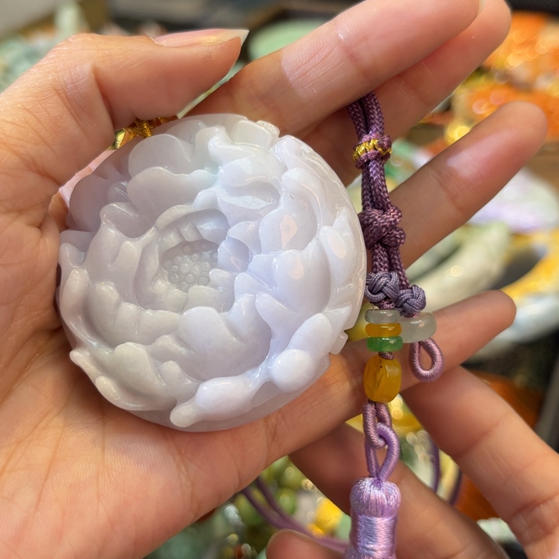 翡翠颈饰未镶嵌待编款