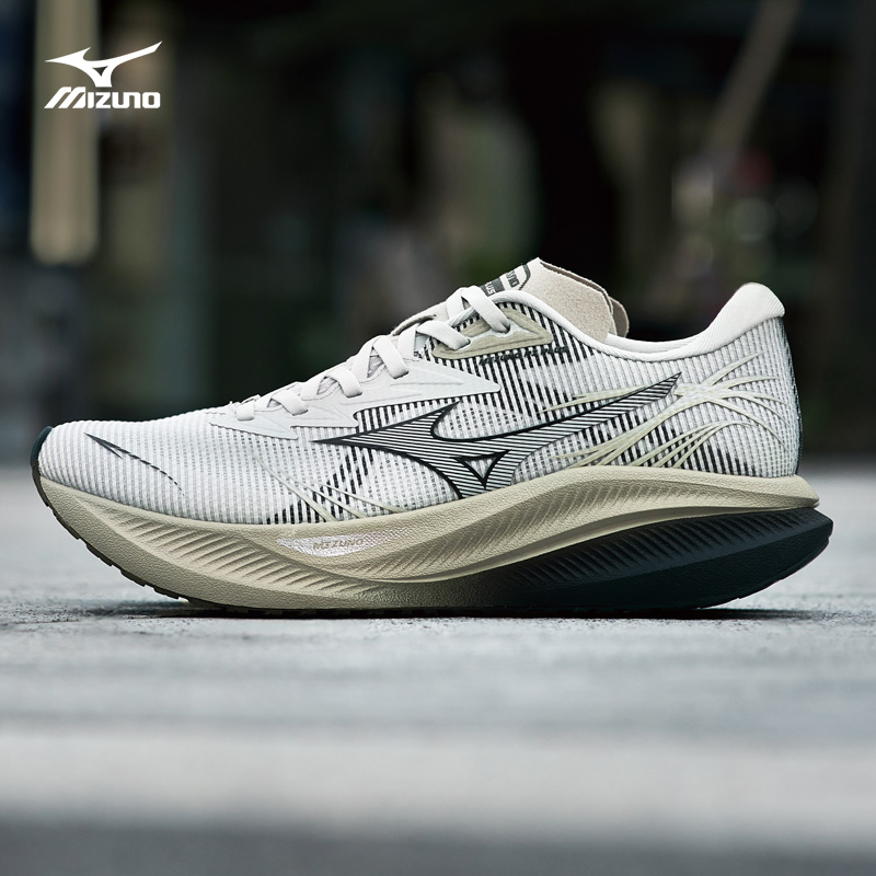 Mizuno美津浓透气鞋面厚底舒适通勤百搭缓震跑鞋运动鞋 PI PLUS
