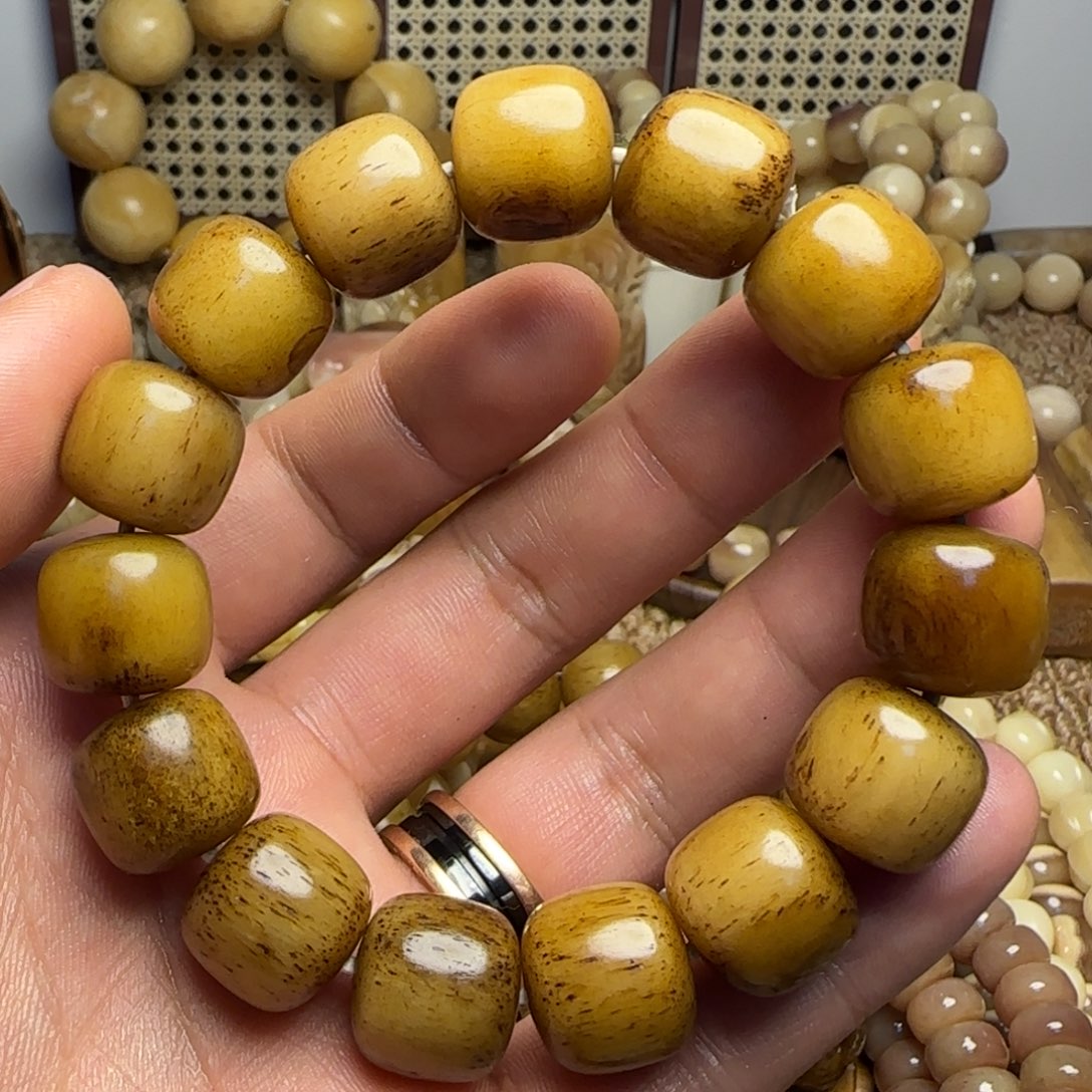 枣木驼骨手工1.6手串