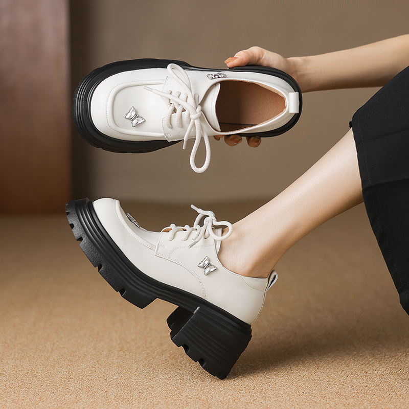 868-122-牛皮鞋面-猪皮内里-猪皮鞋垫-橡胶发泡底-跟高6.5cm