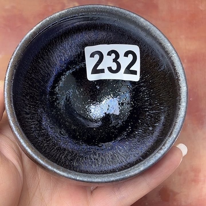 茶盏沐雨茶器柴烧主人杯